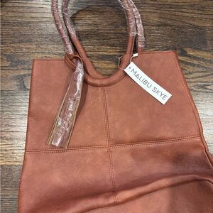 Malibu Skye Tan Tote Bag